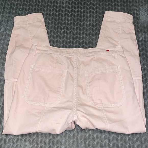 Anthropologie Sundry Rose pants.  100% Cotton.  Cinched Ankles.  Size 27. - Picture 11 of 13